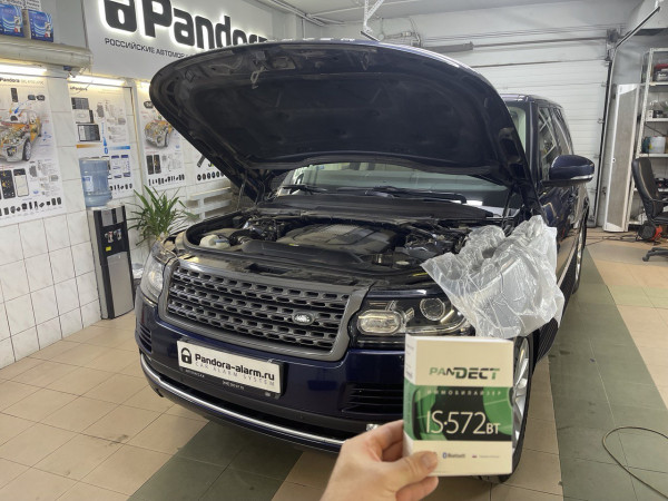 Land Rover Range Rover установка иммобилайзера Pandect IS-572 BT