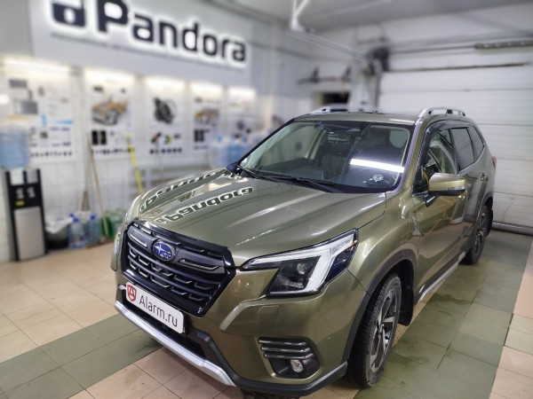Subaru Forester 2022 установка Pandora VX 4G GPS v3